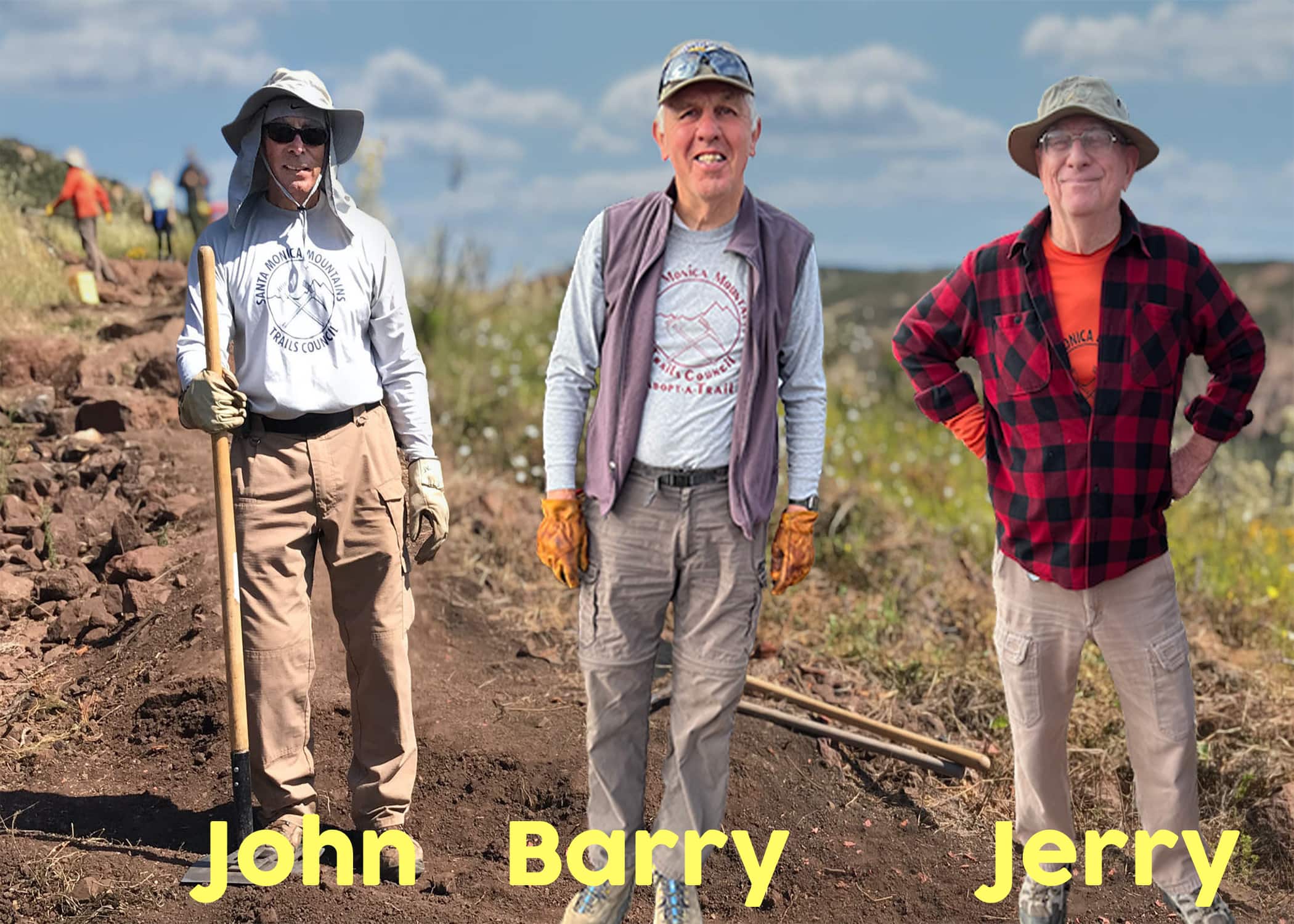 John, Barry, Jerry