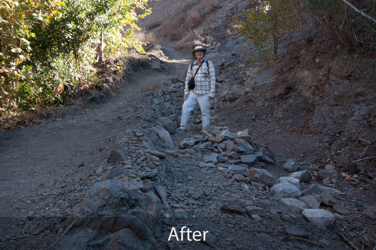 The AFTER Image After view of work area