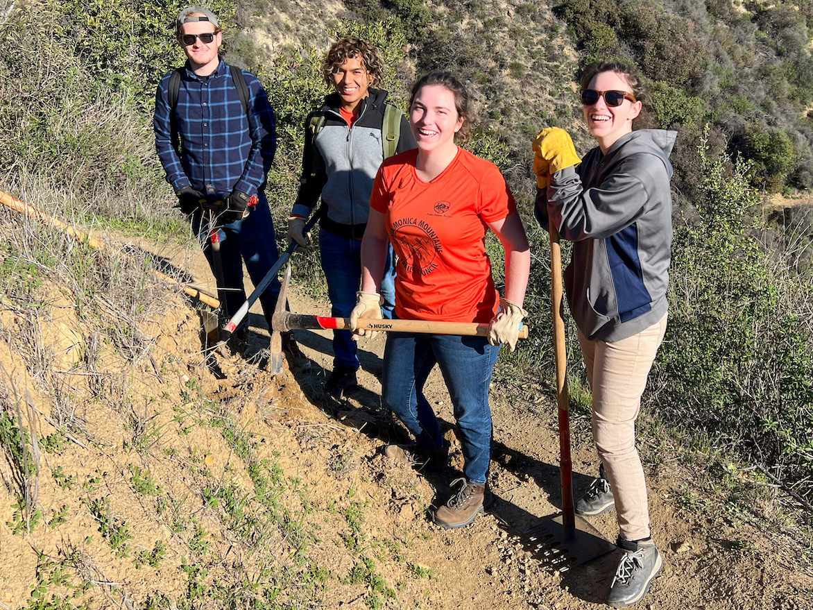 Image of CSUCI Trail Crew Members