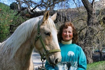 Photo of Ruth Gerson and Horse