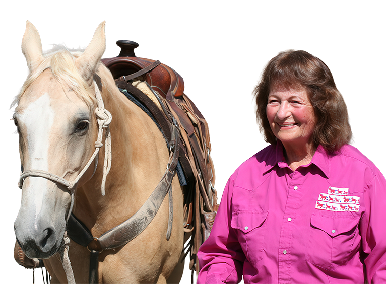 Ruth Gerson and Horse Photo of Ruth Gerson and Horse