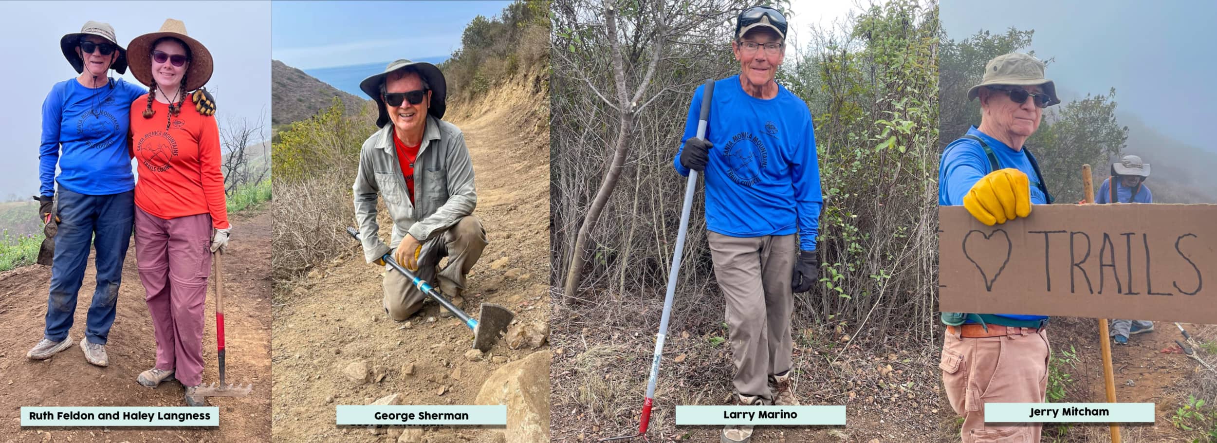 image of trail crew volunteers