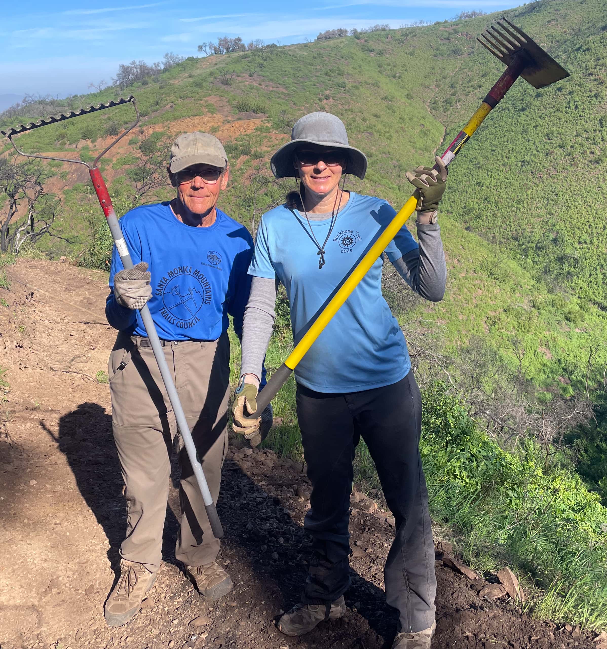 image of trail workers