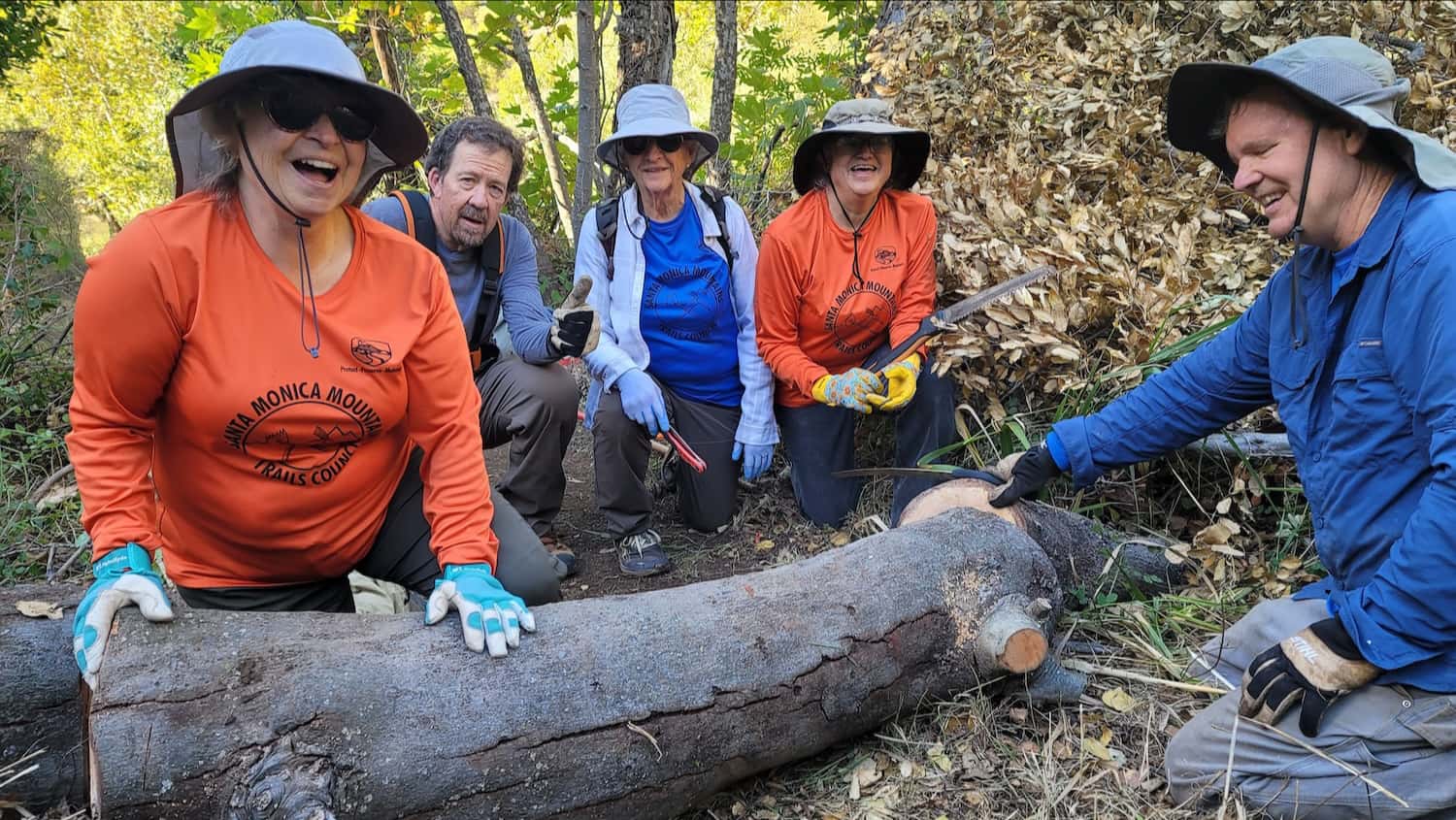 image of trail worker