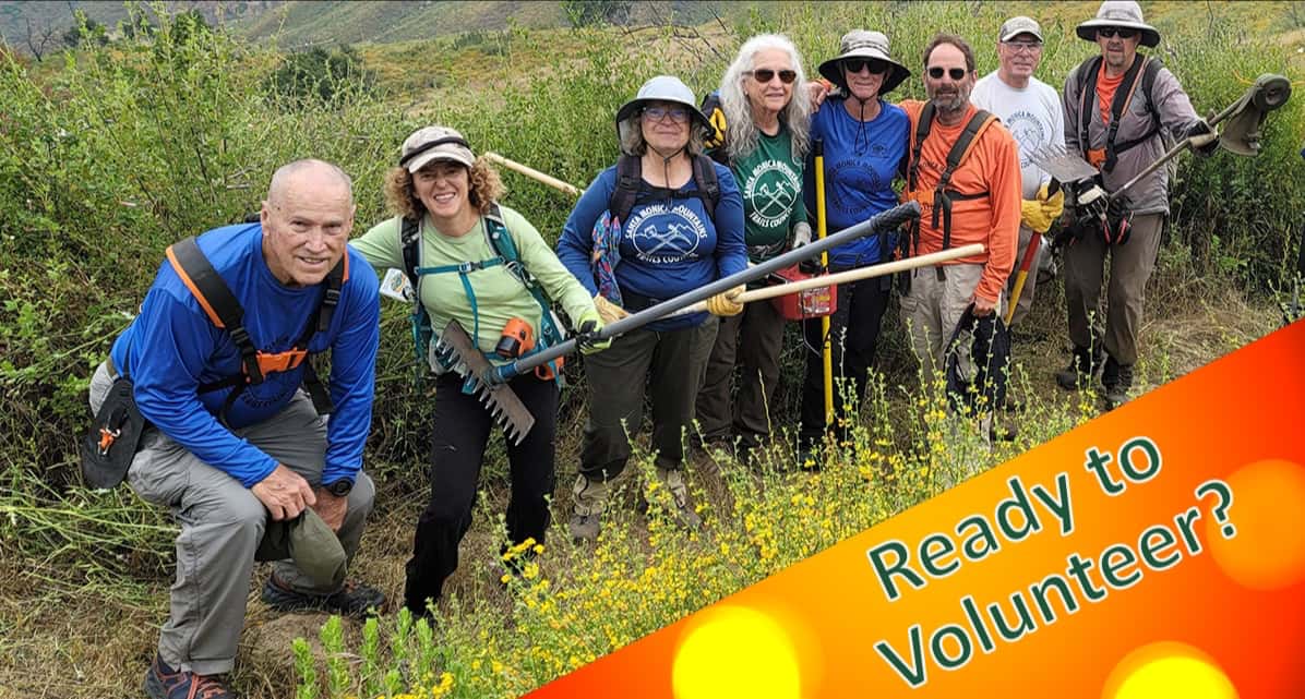Crew working on Backbone Trail